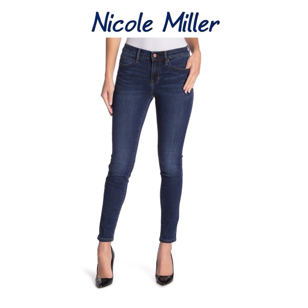 Nicole Miller Dakota High Rise Skinny Jeans